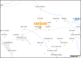 map of Karavan