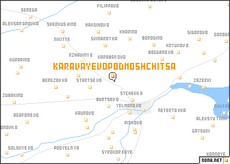 map of Karavayevo-Podmoshchitsa