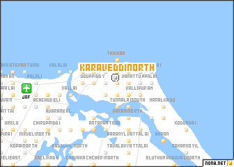 map of Karaveddi North