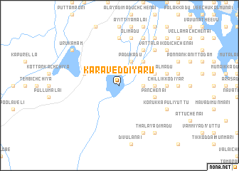 map of Karaveddiyaru