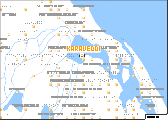 map of Karaveddi