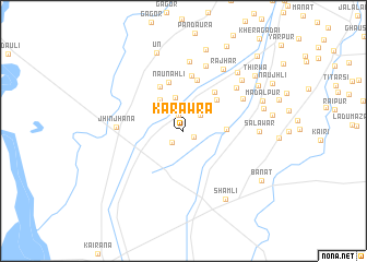 map of Karāwra