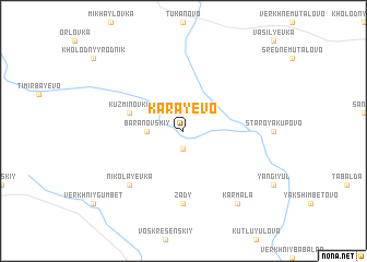 map of Karayevo