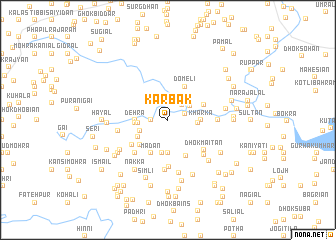 map of Karbak