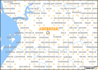 map of Kārbanda