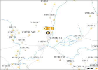 map of Karbi