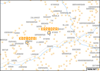 map of Karborai