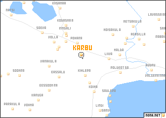 map of Kärbu