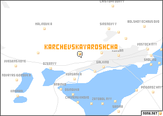 map of Karchevskaya Roshcha