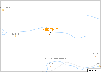map of Karchit