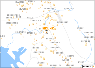 map of Kardar