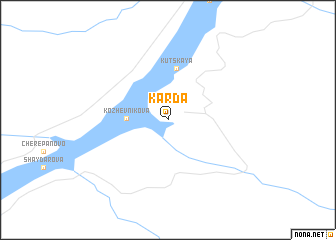 map of Karda