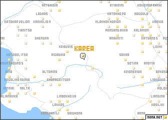 map of Karéa