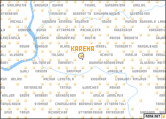 map of Kareha