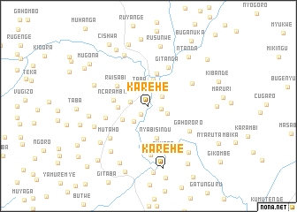 map of Karehe