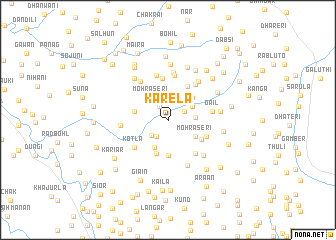 map of Karela