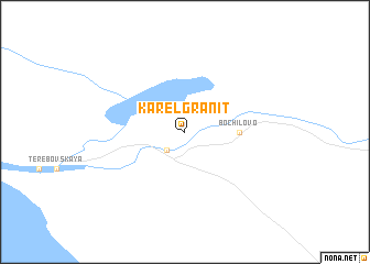 map of Karelgranit