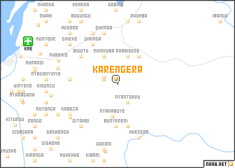 map of Karengera