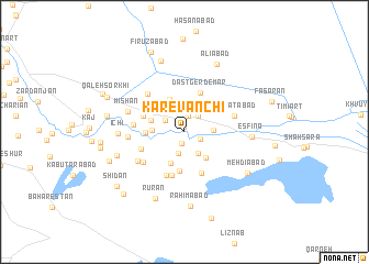 map of Kārevānchī