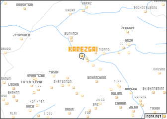 map of Kārezgai