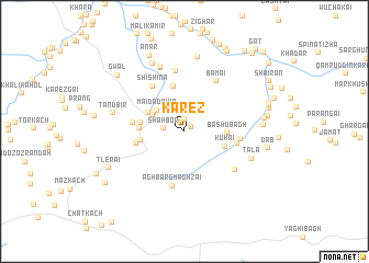 map of Kārez