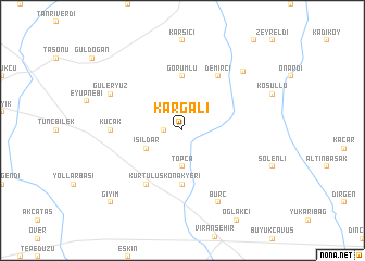 map of Kargalı