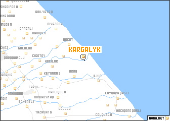 map of Kargalyk