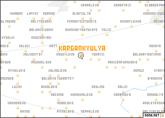 map of Kargankyulya