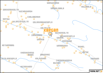 map of Kargān
