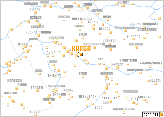 map of Kārga