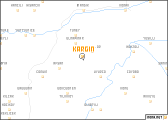 map of Kargın
