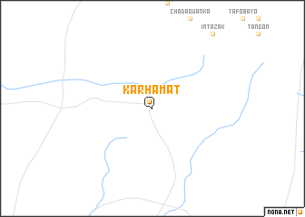 map of Karhamat