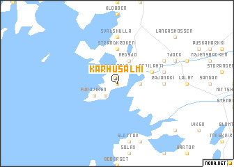 map of Karhusalmi