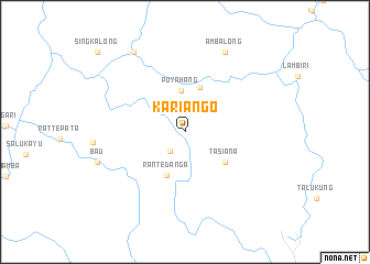 map of Kariango