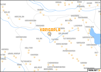 map of Karigapla