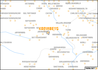 map of Karīm Beyg