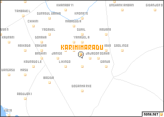 map of Karimi Maradu