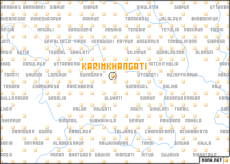 map of Karimkhāngāti