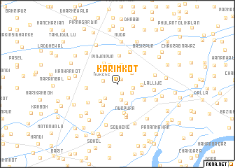 map of Karimkot