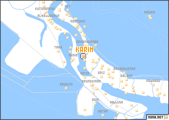 map of Karīm