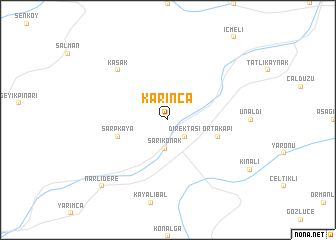 map of Karınca