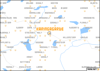 map of Käringagärde