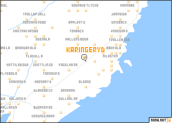 map of Käringeryd