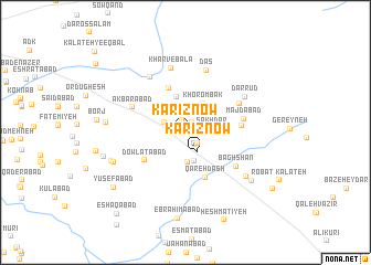 map of Kārīz Now