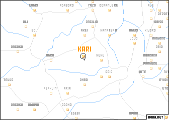 map of Kari