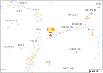 map of Kāri