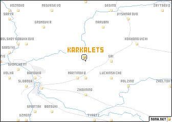 map of Karkalets