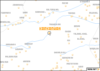 map of Karkanwām