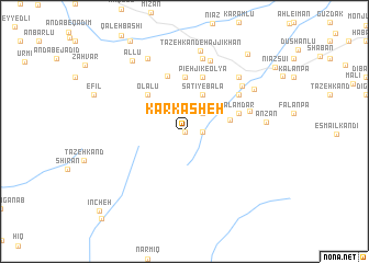 map of Karkasheh