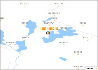 map of Kärkimäki